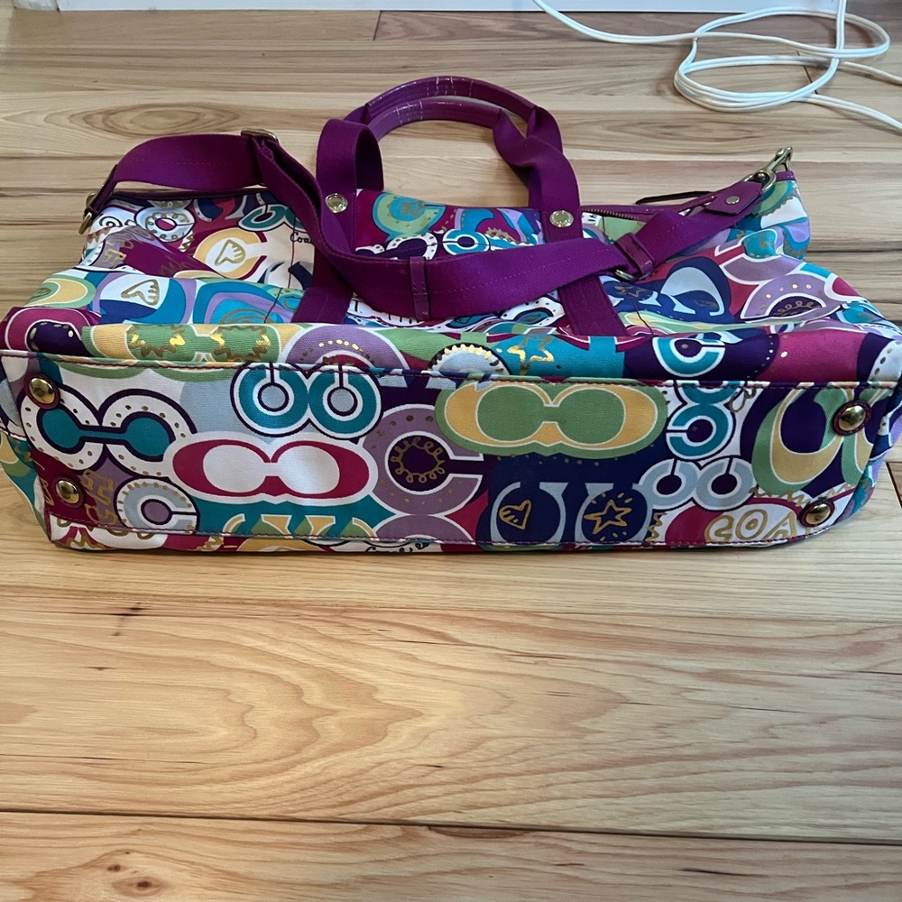 Coach Poppy Weekender Duffle Carryon - Picture 4 of 6